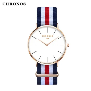

Orologio Uomo Men Women Watches CHRONOS Top Brand Luxury Quartz Watch Clock Relojes Mujer Montre Femme Horloge
