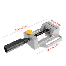 Настольный зажим мини CNC машина простой(QGG) Алюминиевые быстрые плоскогубцы для ЧПУ