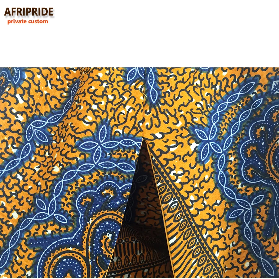 Осенний Модный женский костюм AFRIPRIDE частное индивидуальное платье до щиколотки с