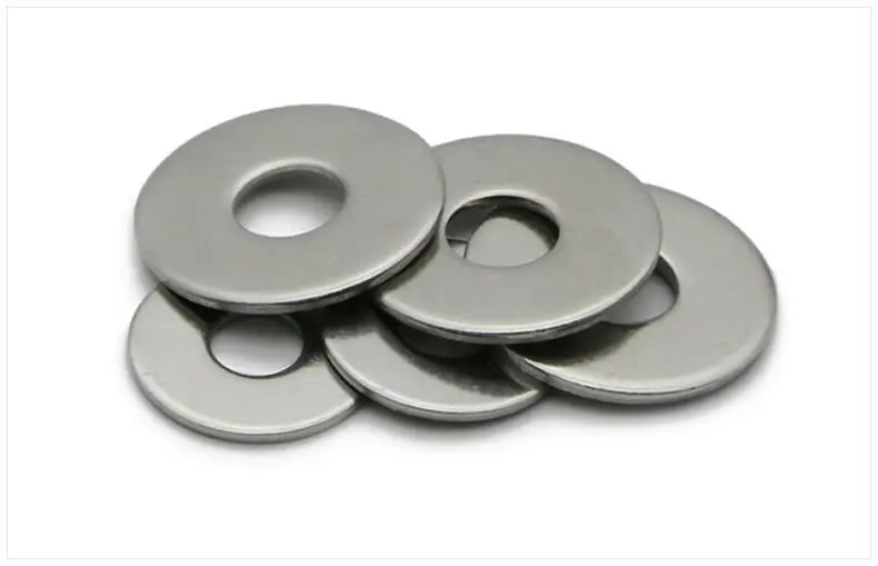 100pcs/lot M3/4/5/6/8 GB96 stainless steel 304 larger flat washers