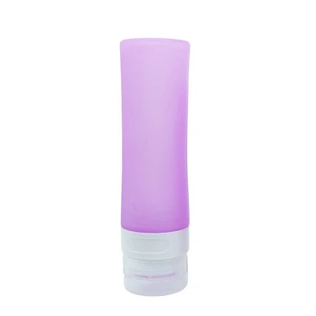 

80mL Silicone Refillable Bottles Travel Home Hotel Lotion Points Shampoo Container Press Bottles Dropshipping