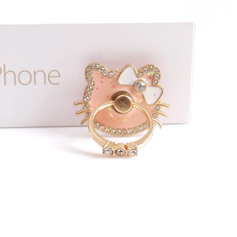 Finger Ring Holder Cat Fish Bow Heart Flower 360 Degree Metal Smartphone Phone Hand Spinner Stand Holder For iPhone Samsung Finger Ring Holder Cat Fish Bow Heart Flower 360 Degree Metal Smartphone Phone Hand Spinner Stand Holder For iPhone Samsung