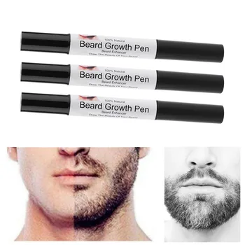 

1 Pc Beard Fast growth Enhance moustache Enhancer whiskers style styling spray Shape Drawing liquid oil pen Effective
