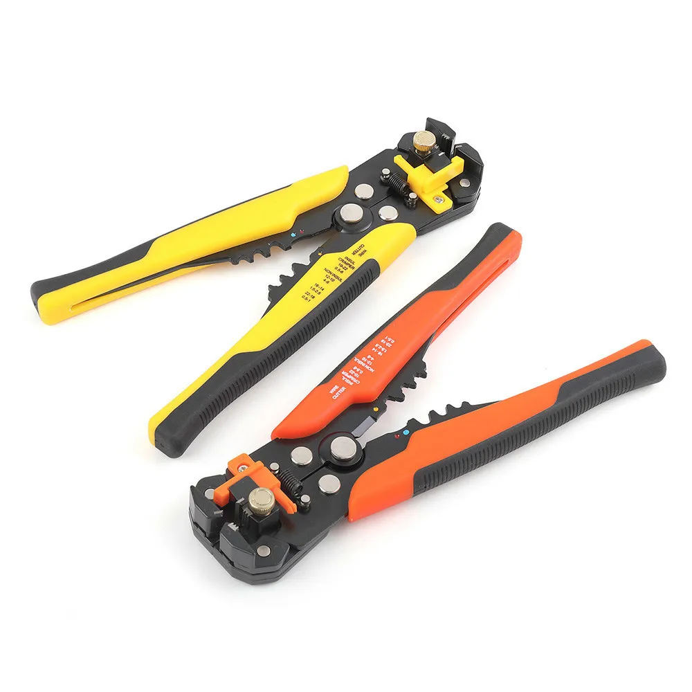 

Cable Wire Stripper Cutter Crimper Automatic Multifunctional TAB Terminal Crimping Stripping Plier Tools