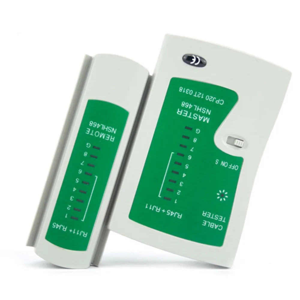 

Professional Network Cable Tester RJ45 RJ11 UTP LAN Cable Tester Networking Tool Handheld Wire Telephone Line Detector