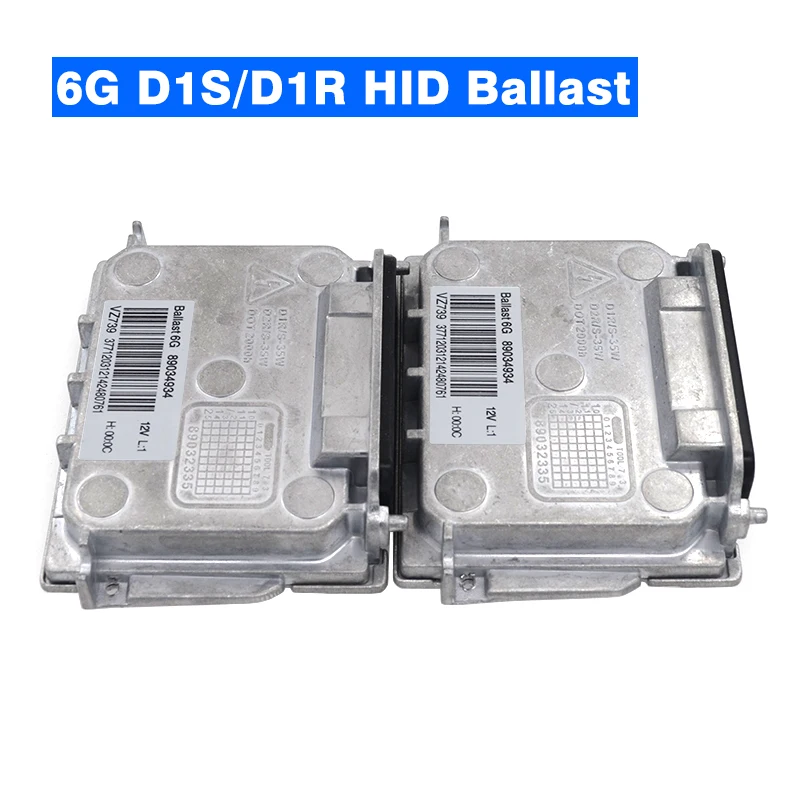 

SKYJOYCE 1 Pair 6G D1S D1R HID Xenon Ballast 12V 35W D1S Ballast For HID Control Unit Headlight Ballast 89034934 2007-2010