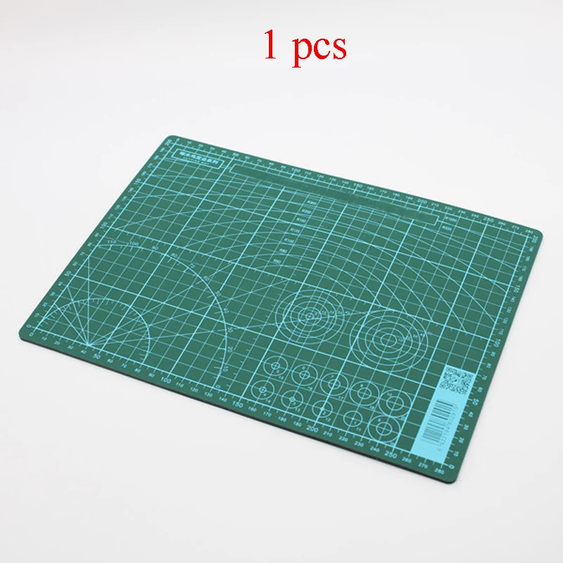 

1pcs Model DIY Tools Fiber Plate Cutting Board Paper Cutting Rail Two-sided Desk Mat with Graduation for RC Model
