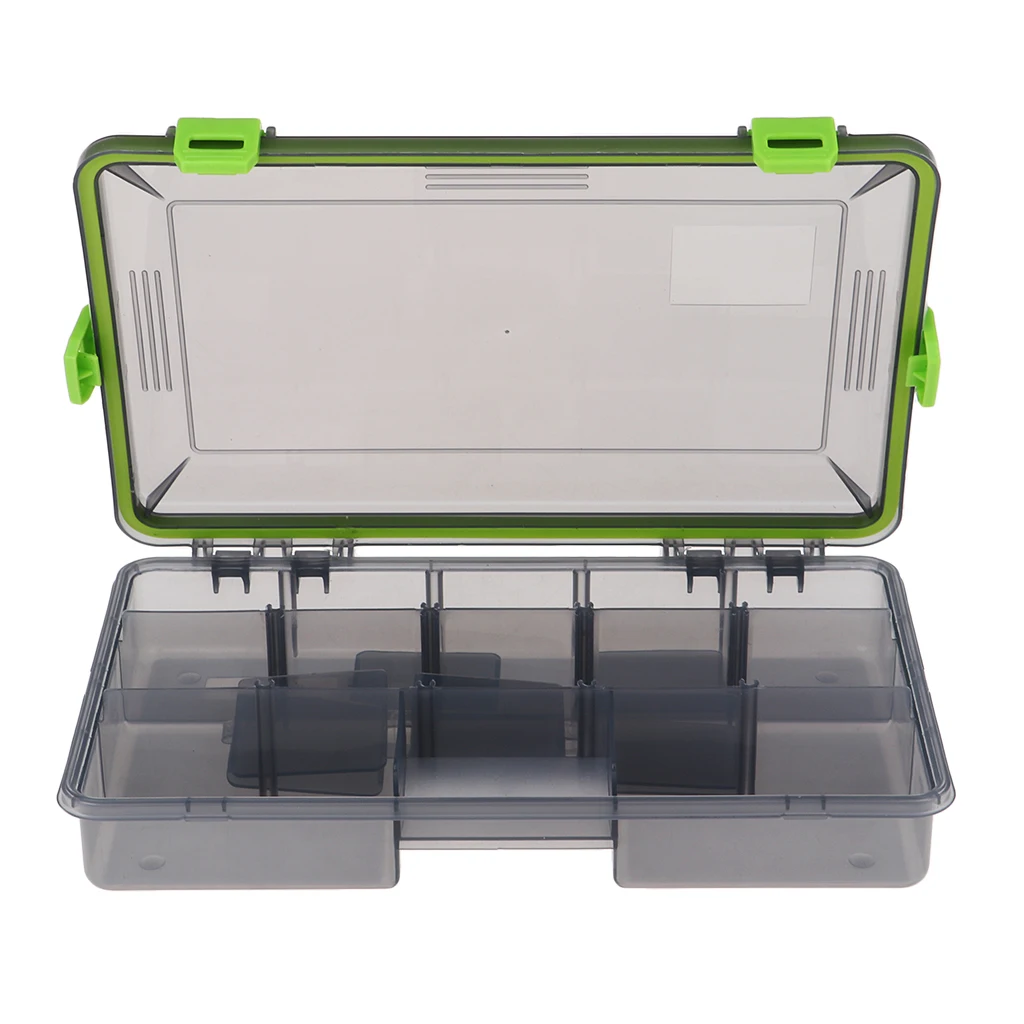 

Waterproof Fishing Lure Case Tackle Box Fly Fishing Gear Organizer Container 26.5*17cm Spoon Hooks Baits Case Tool Storage Bags
