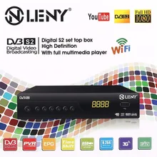 ONLENY DVB-S2 HD Media Player Set top Box Digital Satellite TV Box Receiver Support 3G Wifi with EU Plug