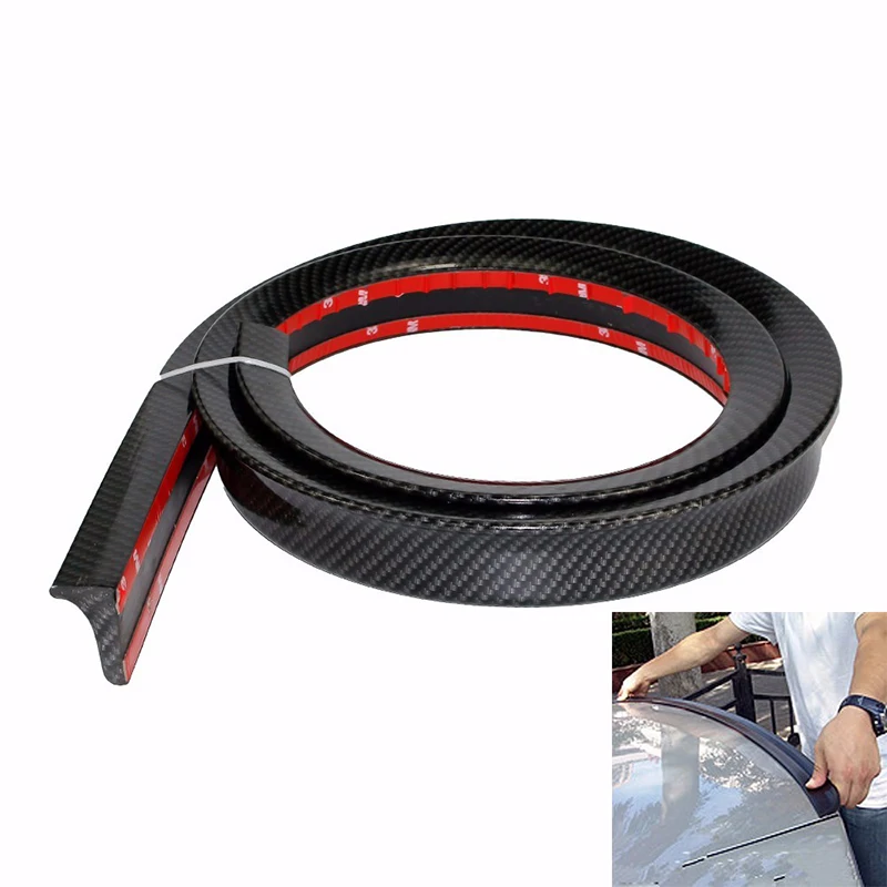 

for Toyota Universal car accessories fake Carbon Fiber car Rear Automotive Spoiler
