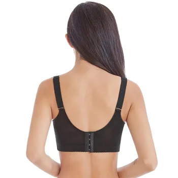 

New large size bra sexy lace breathable gathering adjustable women's underwear C big cup fat MM received a breast bra