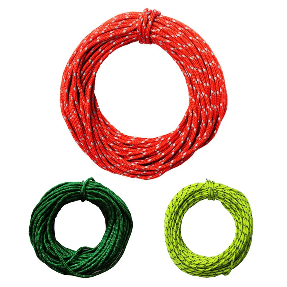 15M Reflective String Windproof Camping Tent Rope Diameter