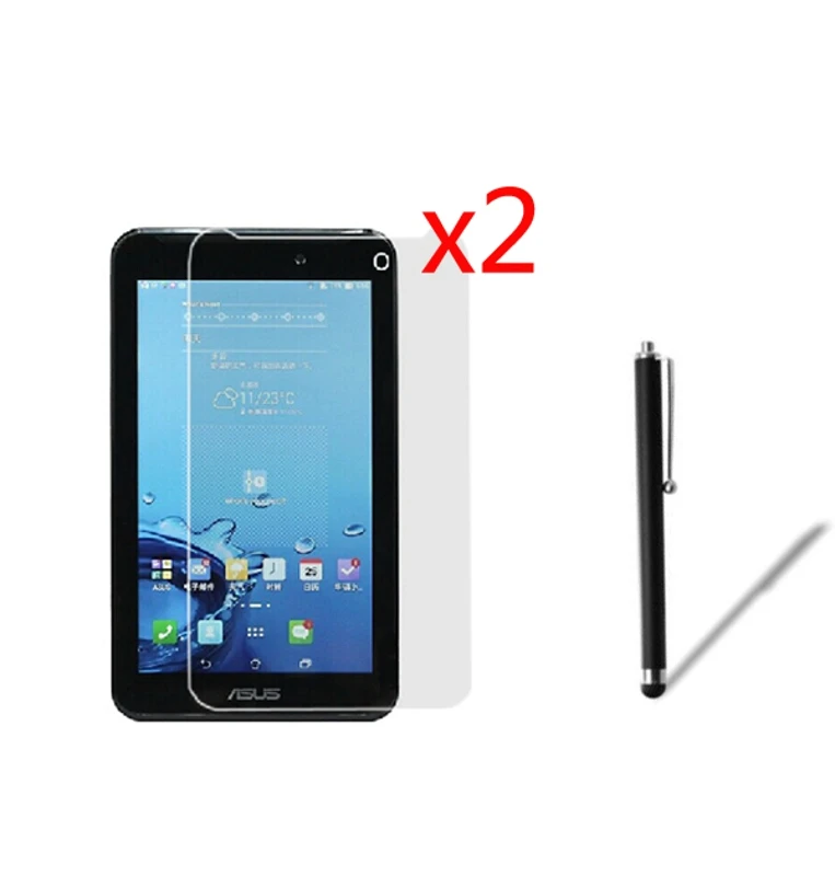 

3in1 2x LCD Clear Screen Protector Films Protective Film Guards +1x Stylus Pen For Asus FonePad 7 FE170CG FE170 K012 7" K017