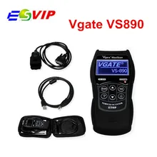 VGATE VS890 OBD2 Code Reader Universal OBD2 Scanner Multi-language and Car Diagnostic Tool Vgate MaxiScan VS890 Free Shipping
