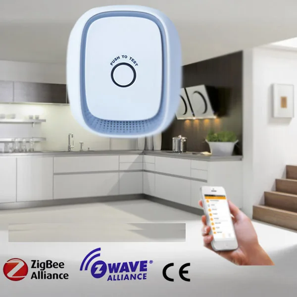 Kitchen Use Heiman Wireless Zigbee3.0 Carbon Monoxide Detector CO Gas  Sensor Compatible with Home assistant SmartThings Gateway - AliExpress