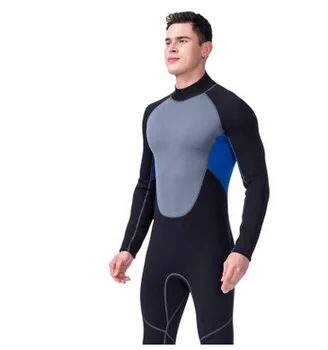 

3MM Scuba Anti-UV Protection One Piece Swimwear Snorkeling Wetsuits Keep Warm Quick-Dry Tight Water Sport Bathing Diving Suit