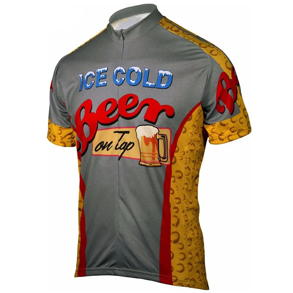 Maglia Ciclismo Uomo Maniche Corte - Jersey Per Oktoberfest E Sport - Design Festa Della Birra - Foto 7
