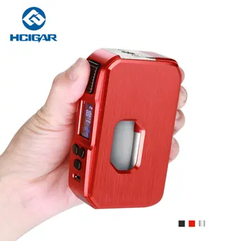 

New Original Hcigar AURORA Squonk Mod 80W E Cigarette Box MOD Vape Support VW/TC Mode Compatiable with 18650 20700 21700 Battery