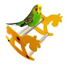 Акрил Pet птица Играть Стенд окунь попугай волнистый Попугайчик играя обучение забавная игрушка