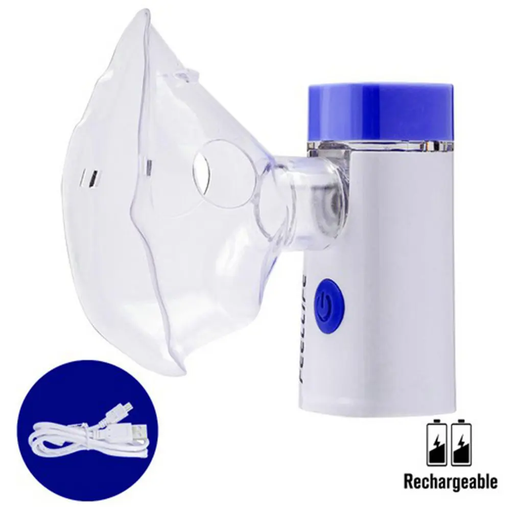 Airpro3 медицинский небулайзер ручной ингалятор для астмы распылитель здравоохранения перезаряжаемый мини портативный распылитель - Цвет: deep blue