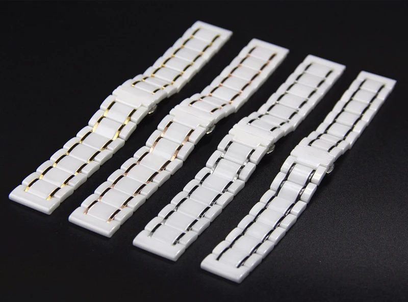 ceramics watch band for apple series watch strap women's watch bracelet men's watch band  (20)