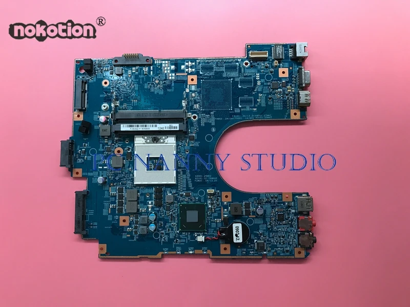 NOKOTION A1903001A 48.4RM02. 021 MBX-266 материнская плата для SVE151L11W SVE15123CNB GMA HD Graphics s989 hm76 без