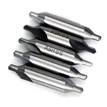 

DHDL-5pcs 5mm center drills cutters 60 Degrees