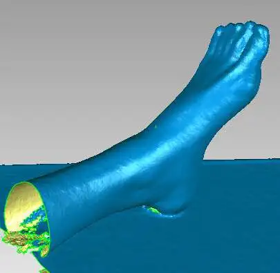 Профессиональный 3d сканер MINGDA Бесконтактный для тела быстрое сканирование рук