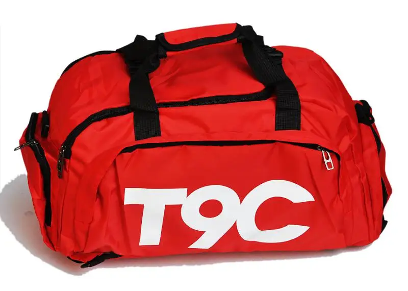 Multi-use Portable Shoulder Sports Bag Gym Backpack Separated Shoes Storage Fitness Bags Men Women Travel Daypack Sport Bag T60