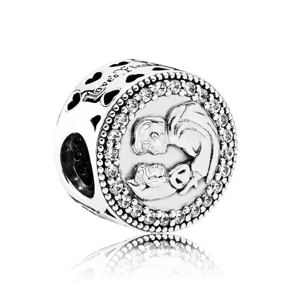 

Authentic S925 Sterling Silver DIY Jewelry Snow White Anniversary Kiss Awake Charms fit Pandora Bracelet Bangle