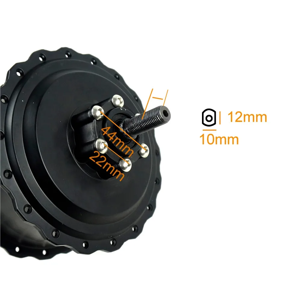 Best BOLLFIT 48V500W Rear Rotate Snowbike Motor 35km/h Green Pedel MXUS Bafang High Speed Brushless Gear Hub Motor Fatbike E-bike 10