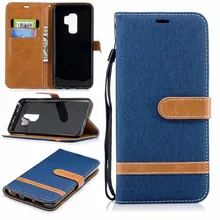 

COOKZU Denim Stitching Flip Holster Phone Case Back Cover Case With Card Pocket for iPhoneX iPhone7/8 7plus/8plus 6s 6splus