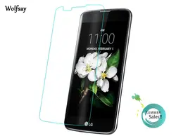 2 шт. Экран протектор СПС Стекло LG K7 закаленное Стекло для LG K7 Стекло для LG K7 LTE K332 M1 дань 5 LS675 X210ds MS330 фильм