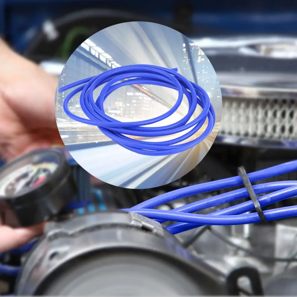 Buy Car Auto 4mm 5 Meters Silicone Vacuum Tube Hose Pipe Silicon Tubing