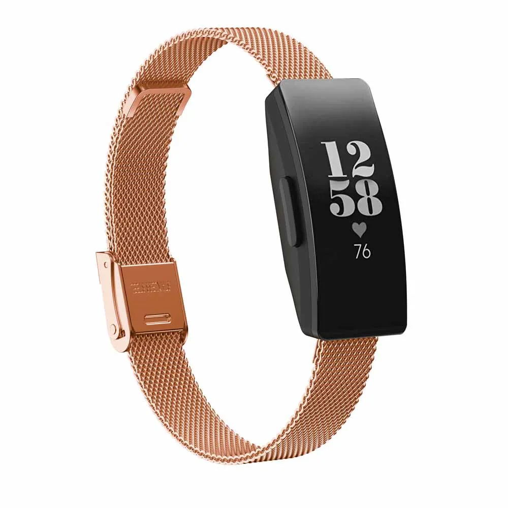 Milanese Loop Bracelet Wrist Band Strap For Fitbit Inspire/Inspire HR Silicone 