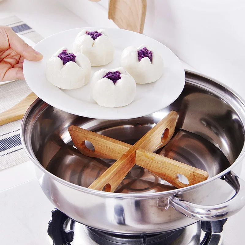 

1Pcs Multifunction Detachable Table Mat Table Placemats Wood Tray Rack Cooking Tools Heat Insulated Pads Kitchen Accessories