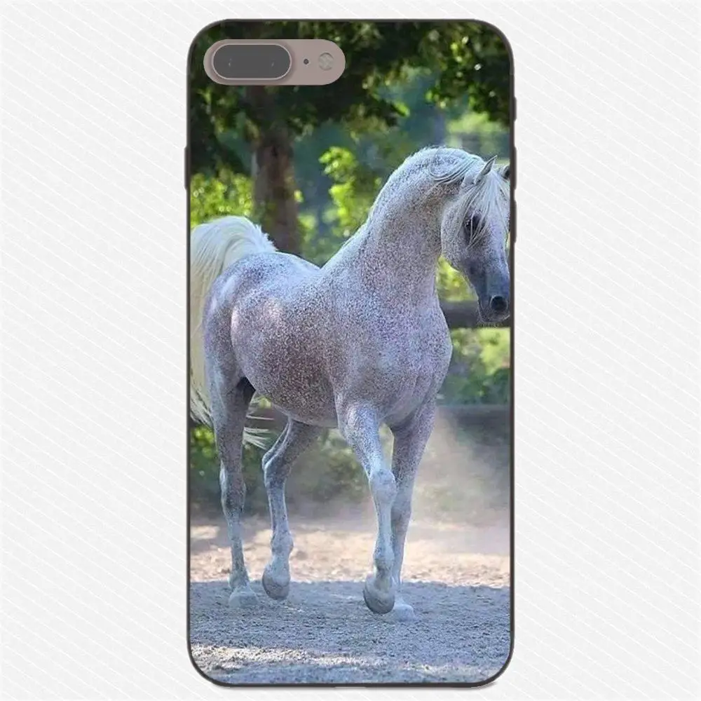 Чехол накладка из ТПУ с рисунком лошади для Galaxy C5 C7 J1 J2 J3 J330 J5 J6 J7 J730 2017 Ace Core Duo Max Mini