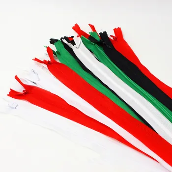 

Alipress Invisible Zipper 100PCS DIY 3#25cm 40CM Nylon Zippers For Cushion/Skrit Sewing Accessories Tailor Tools