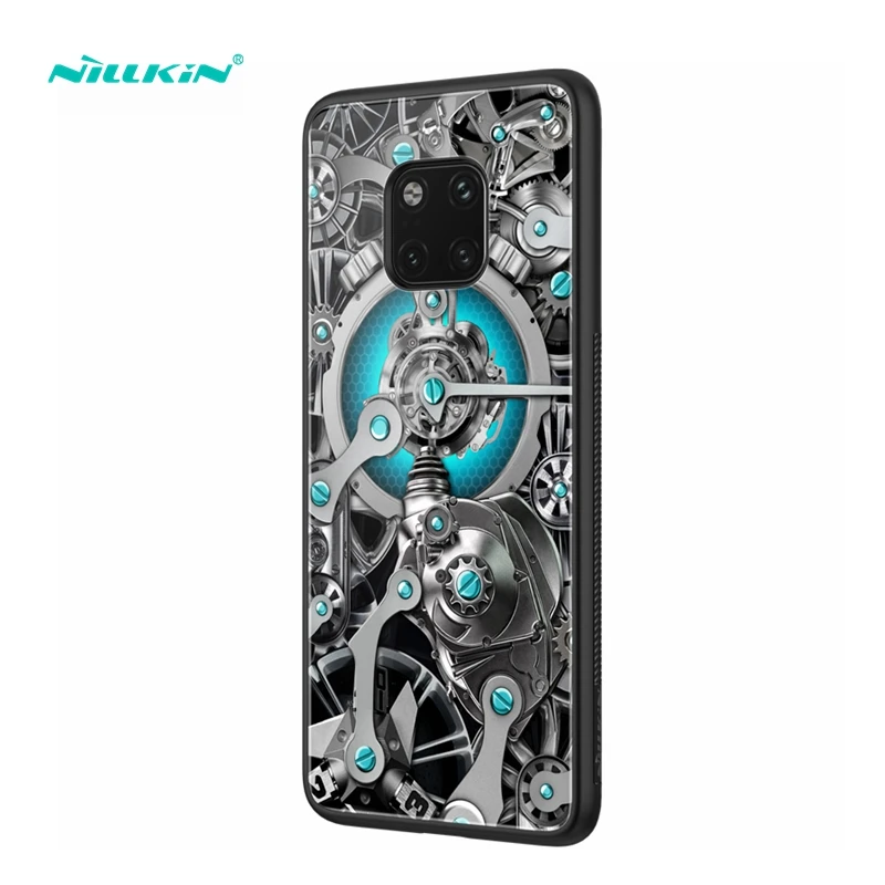 

Nillkin for Huawei Mate 20 Pro Case Cover Hard PC + Soft Frame Spacetime Pattern Mirror Phone Case for Huawei Mate 20 Back Cover