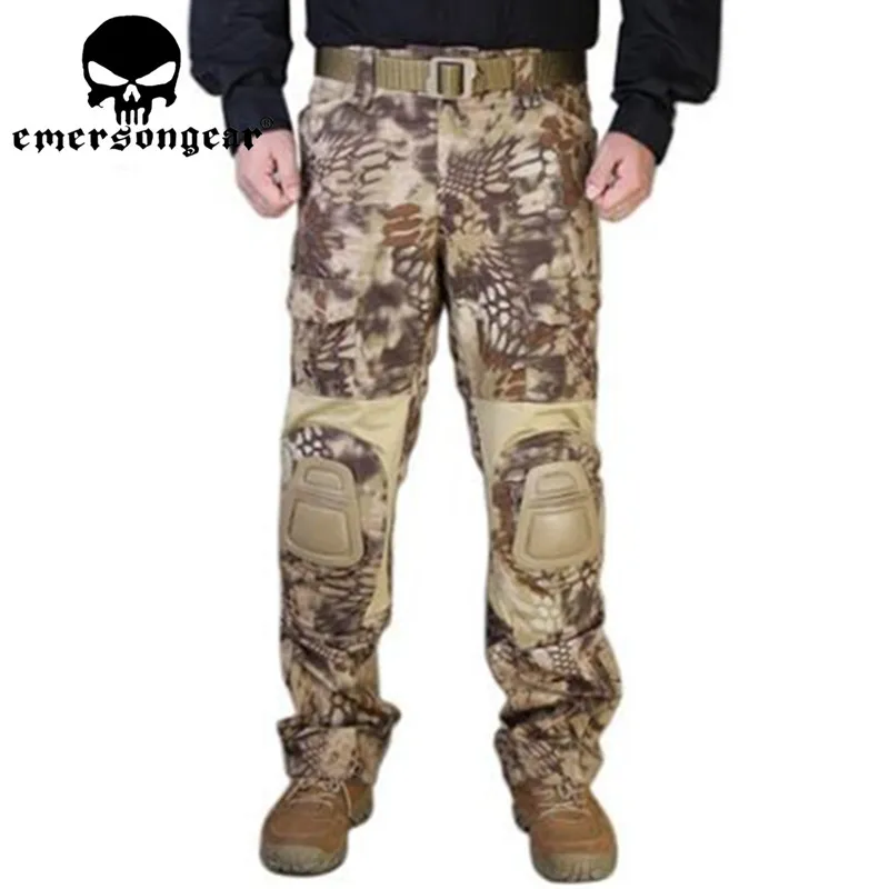 Брюки MR HLD Emersongear G2 тактические с наколенниками штаны для страйкбола армейской