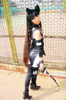 

2016 RWBY Black Trailer Blake Belladonna Cosplay Uniform Women Costume Any Size