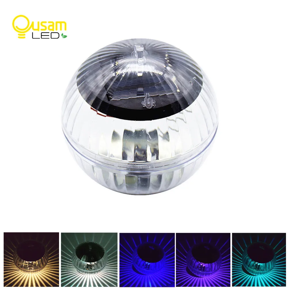 

Solar Power Lamp Pool Floating RGB Pond Light LED Lamp for Garden Decoration Outdoor Waterproof Solar LED Bulbs Ball Light