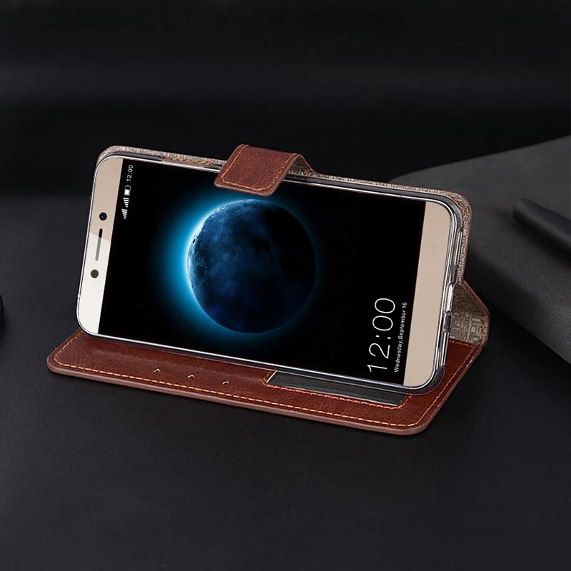 Для Leagoo T8S чехол 5 дюймов Роскошный кожаный бумажник Защитный для Магнитный с