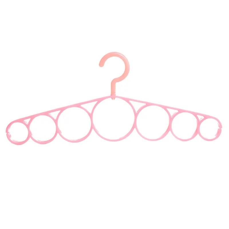 Scarf Hanger Hangers 7 Ring Hole Round Tie European Clothes Scarves
