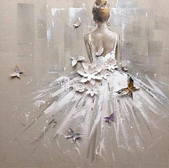 

5D DIY Diamond Painting Full Square/Round Drill "Ballet Girl" 3D Rhinestones Embroidery Cross Stitch Gift Home Decor Gift