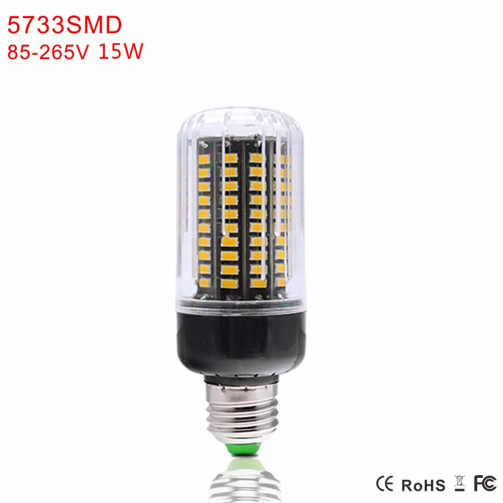 15 Вт E14 E27 Ampoule светодиодная кукурузная лампа 85 265 в Светодиодная с диодным
