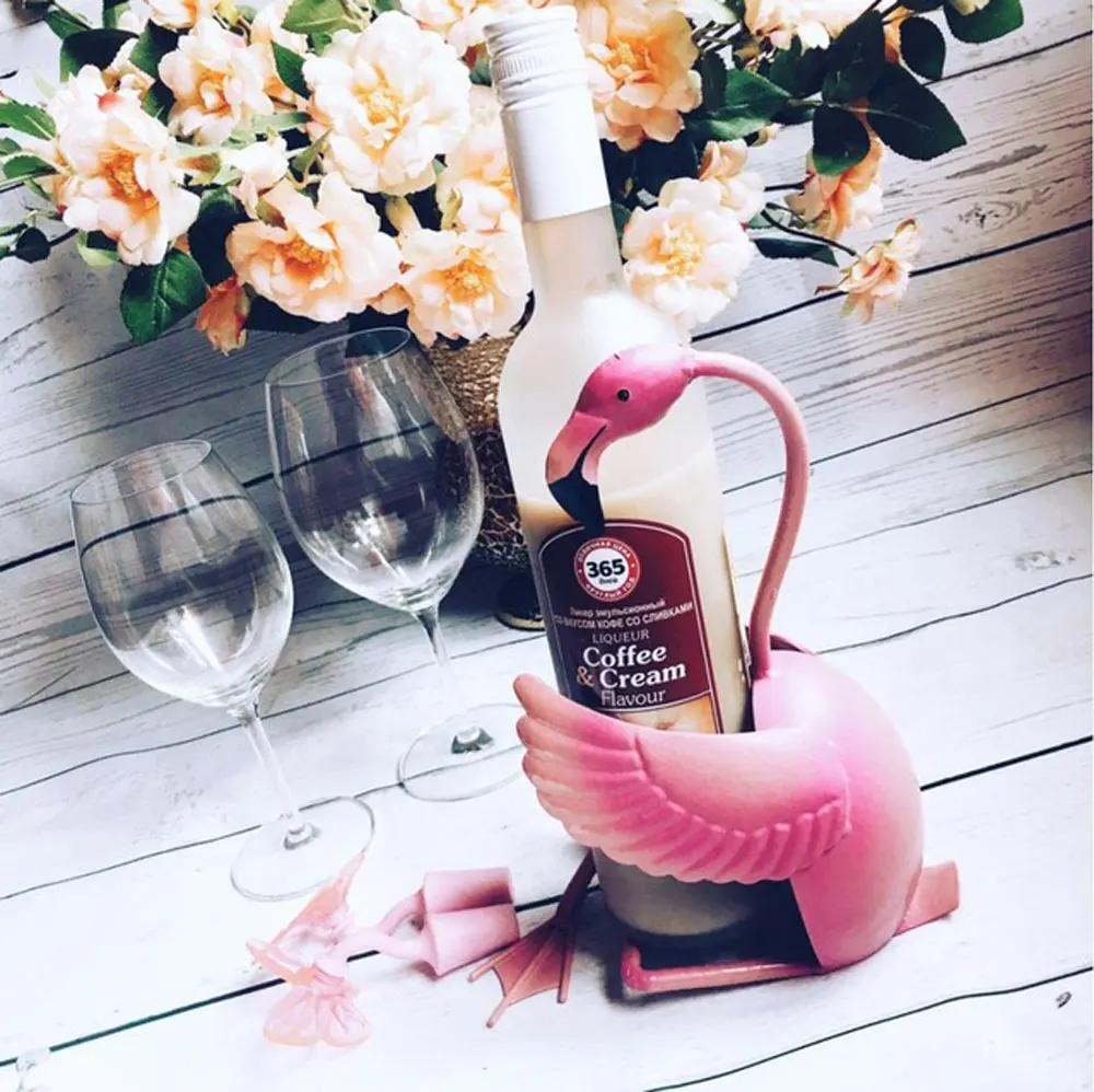 Flamingo Wine Holder