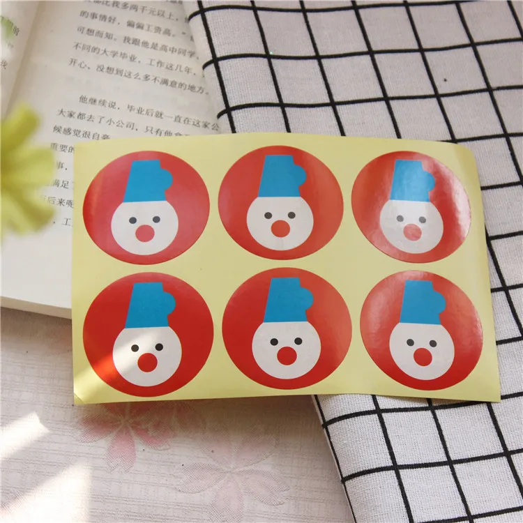 

6pcs/sheet Merry Christmas Green Tree Seal Sticker Badge tags Labels Seal Envelope Gift Box Party DIY pack Wrapping Baking Decor