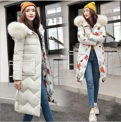 De Long Épais Chaud Coton À Le Mode Femmes Vers D'hiver Fourrure Fr3002 grey Black Pardessus Femme Green Manteaux Grand Capuchon Manteau Vestes army Parkas red white Bas qCIwC7