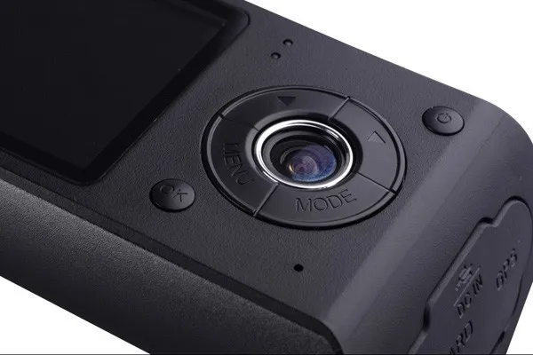 Камера Автомобильный видеорегистратор R300 с gps и 3D g-сенсором lcd X3000 видеокамера циклическая запись цифровой зум видеорегистратор Двойной объектив